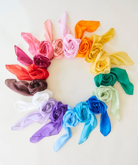 Mini Solid Color Playsilks 【各種】  /Sarah's silks