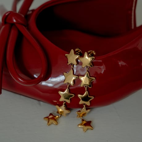 P-103 Long star pierce gold 316L