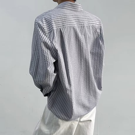 【本日発売】-ELIO- ストライプ・ルーズシャツ