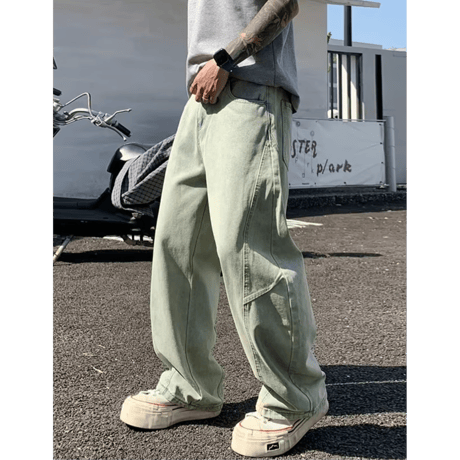 【今月発売】-ROVEN- ワイドデニム