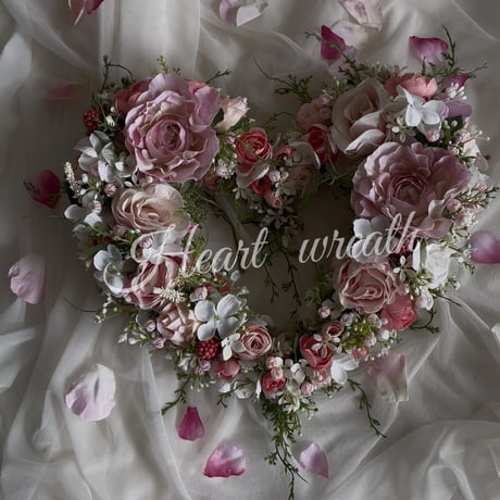 Heart ♡ wreath　No.164