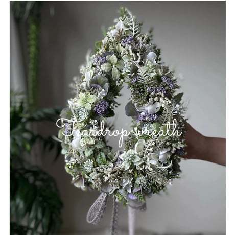 Teardrop wreath  No.167
