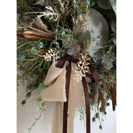 Vintage wreath　No.162