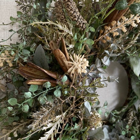 Vintage wreath　No.162