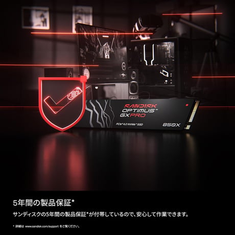Sandisk Optimus GX PRO 850X NVMe SSD