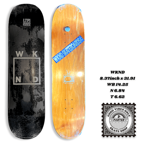 WKND 8.37inch x 31.91 WB 14.25 N 6.84 T 6.62