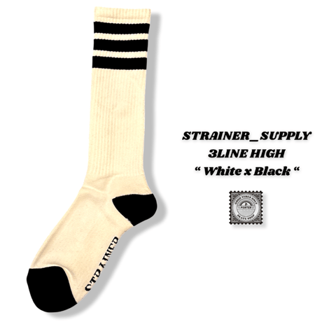 strainer_supply　Skate socks