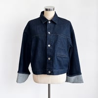 ladies denim jacket（short）
