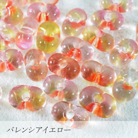 ファルファーレ(大) 50g/5g  【全19色】　チェコガラスビーズ