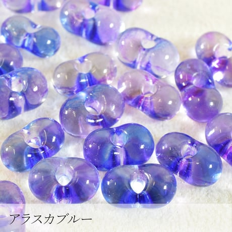 ファルファーレ(大) 50g/5g  【全19色】　チェコガラスビーズ