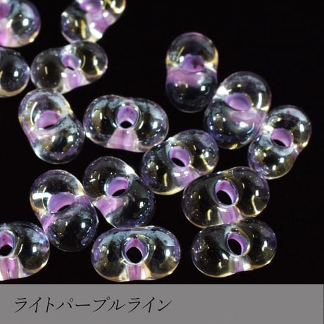 ファルファーレ(大) 50g/5g  【全19色】　チェコガラスビーズ