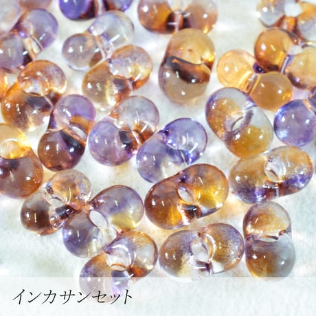 ファルファーレ(大) 50g/5g  【全19色】　チェコガラスビーズ