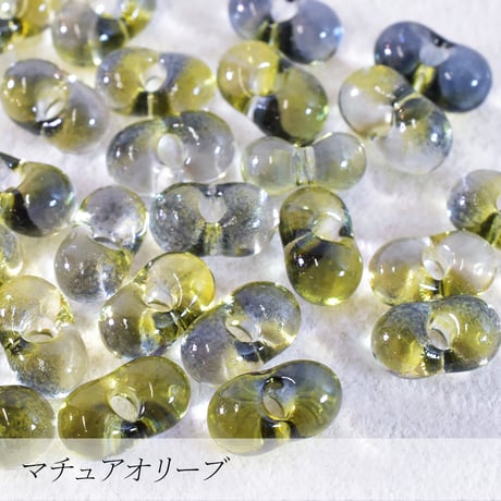 ファルファーレ(大) 50g/5g  【全19色】　チェコガラスビーズ