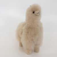 ELVANG (エルヴァン) 　Alpaca Teddy bear  ぬいぐるみ Beige