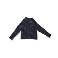shinyaseki   アシンメトリー立体切替ハイネックプルオーバー STONE TOPS