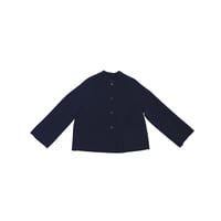 ROSSO35 ウールカシミヤ・スタンドカラージャケット