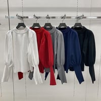 ボリュームスリーブプルオーバー