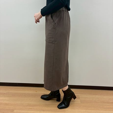トナカイスエード タイトスカート