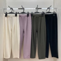裏起毛カーブパンツ