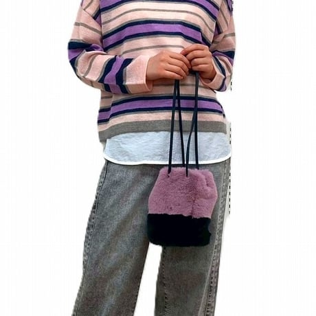 バイカラー エコファーBAG