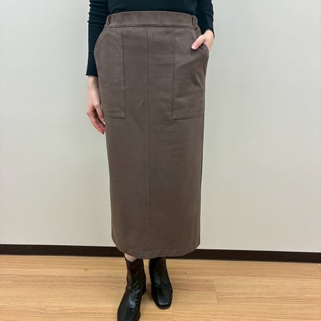 トナカイスエード タイトスカート