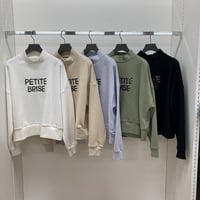 セントラルタンブラー起毛プルオーバー