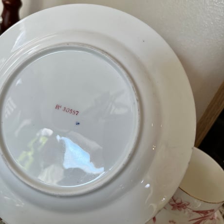 ●po-149/Coalport コールポート 小鳥とすみれのトリオ