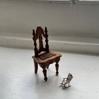 ●ab-626/シルバー製  ロッキングチェアーのチャーム/ペンダントトップ