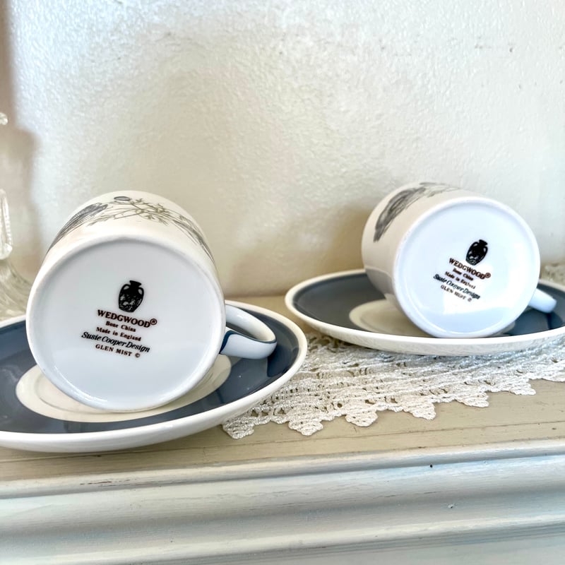 ○po-221/Wedgwood×スージークーパー グレンミスト デミタスカップ