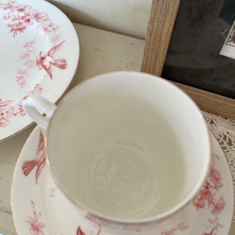 ●po-149/Coalport コールポート 小鳥とすみれのトリオ