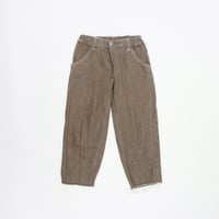 wide cropped jeans (organic cotton)[MP14-1210g]/ mounten(マウンテン)