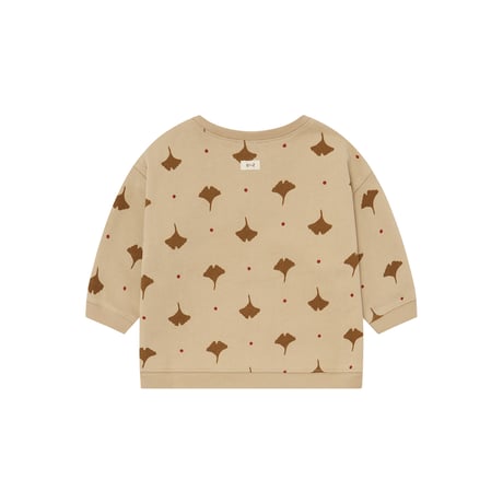 スウェット Ginkgo Sweatshirt(19GINBSOZ)/organiczoo(ｵｰｶﾞﾆｯｸｽﾞｰ)