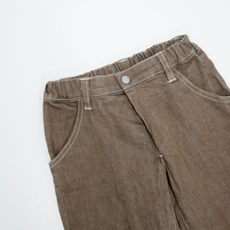 wide cropped jeans (organic cotton)[MP14-1210g]/ mounten(マウンテン)