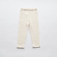 zigzag rib leggings[BP10-0402a] ecru/ mounten(マウンテン)