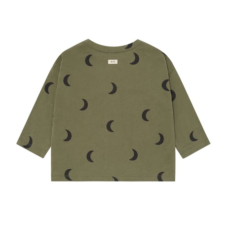 長袖Tシャツ Pine Midnight Long Sleeve T-Shirt GOTS(19PNMLSTGOTS)/organiczoo(ｵｰｶﾞﾆｯｸｽﾞｰ)