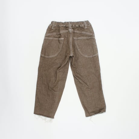 wide cropped jeans (organic cotton)[MP14-1210g]/ mounten(マウンテン)