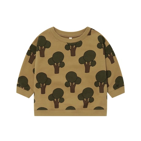 スウェット Tree Sweatshirt(19TREEBSOZ)/organiczoo(ｵｰｶﾞﾆｯｸｽﾞｰ)