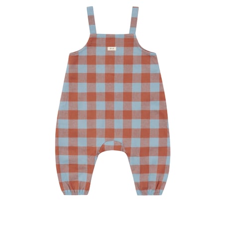 サロペット Maple Gingham Salopettes(19MGHSOZ) /organiczoo(ｵｰｶﾞﾆｯｸｽﾞｰ)