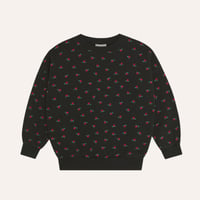 スウェット Flowers Grey Sweatshirt(2Y,3Y,4Y,5/6Y)/The Campamento(カンパメント)