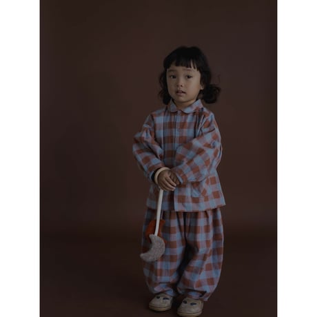 ロッジシャツ Maple Gingham Lodge Shirt(19MGHLS)/organiczoo(ｵｰｶﾞﾆｯｸｽﾞｰ)