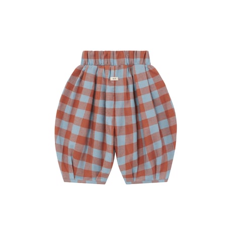ロッジパンツ Maple Gingham Lodge Pants(19MGHLP)/organiczoo(ｵｰｶﾞﾆｯｸｽﾞｰ)