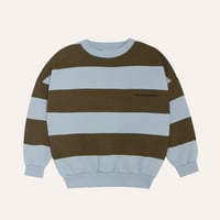 スウェット Green Stripes Sweatshirt(2Y,3Y,4Y)/The Campamento(カンパメント)