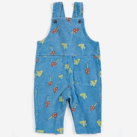サロペット Mush Monster Duo all over corduroy overall(24M)/ bobochoses(ボボショーズ)