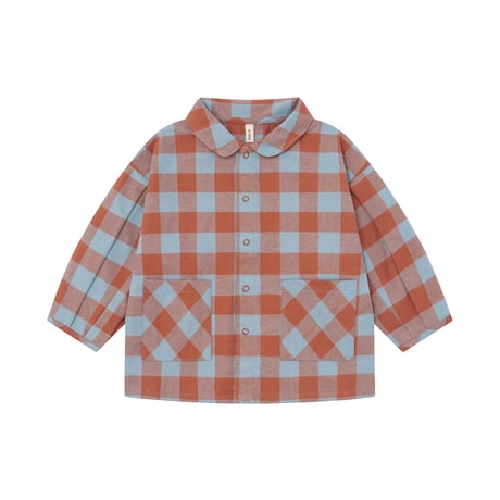 ロッジシャツ Maple Gingham Lodge Shirt(19MGHLS)/organiczoo(ｵｰｶﾞﾆｯｸｽﾞｰ)