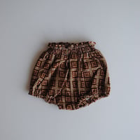 retro pattern corduroy bloomers [pal0564] ボルドー/ &pal(アンドパル)