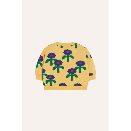 ベビースウェット Blue Daisies Baby Sweatshirt(12/18M,18/24M)/The Campamento(カンパメント)