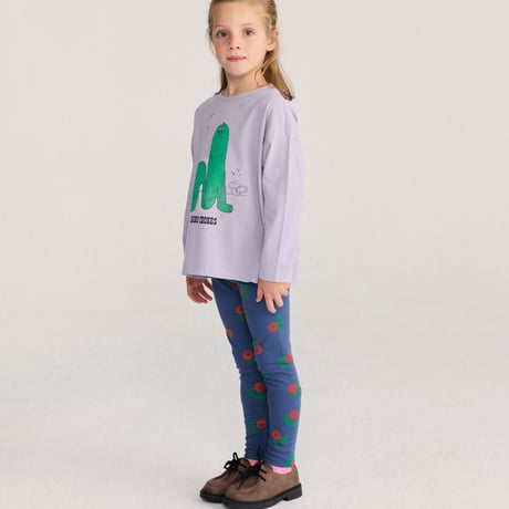 長袖Tシャツ Long Puff T-shirt(2-3Y/4-5Y/6-7Y)/ bobochoses(ボボショーズ)