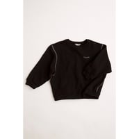 スウェット Chunky Sweatshirt BLACK/Façade(ファサード)