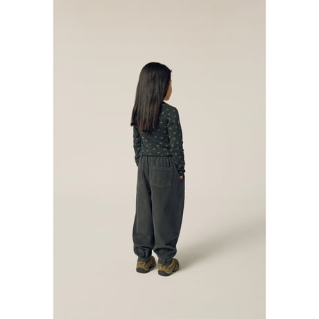 Ｔシャツ Flowers Grey Tshirt(2Y,3Y,4Y,5/6Y)/The Campamento(カンパメント)