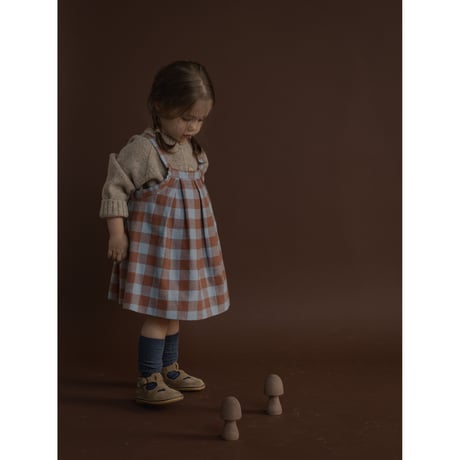 スカート Maple Gingham Tribe Skirt(19MGHTSK) /organiczoo(ｵｰｶﾞﾆｯｸｽﾞｰ)